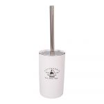 Perie de WC alb din gresie ceramică Savonnerie – Antic Line