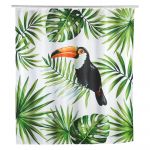 Perdea de duș Wenko Tucan, 180 x 200 cm