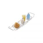 Organizator din inox pentru baie Wenko Bringing, lungime 58,5 cm