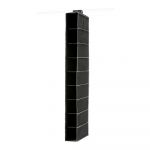Organizator compartimentat suspendat Compactor Garment So Black 9 Rack