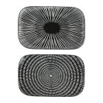 Farfurie - Rectangulaire - Cosmos - Black - Modele diferite | Sema Design