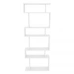 Bibliotecă albă 60x160 cm Bates – Kalune Design