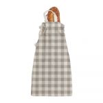 Sacoșă textilă pentru pâine Really Nice Things Really Nice Things Bread Bag Grey Vichy