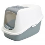 Litieră pentru pisici alb-gri 39x56 cm Savic Nestor – Plaček Pet Products