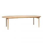 Extensie pentru masă cu aspect de lemn de stejar 45x100 cm Carno – Unique Furniture