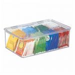 Cutie depozitare ceai iDesign Binz Tea, 27,5 x 18,5 cm