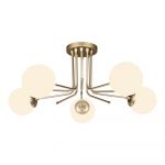 Lustră Squid Lighting Star, înălțime 34 cm, auriu