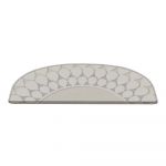Covorașe pentru scări gri/crem 16 buc. 20x65 cm The Baloon – Vitaus