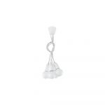 Lustră albă ø 25 cm Rene – Nice Lamps