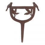 Curățător din fontă pentru pantofi Esschert Design, înălțime 34,1 cm