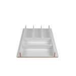 Organizator de tacâmuri alb 33 x 47 cm Wood Line – Elletipi