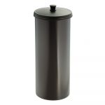 Suport pentru hârtie igienică iDesign Kent, înălțime 39 cm, bronz