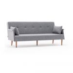 Canapea extensibilă Balcab Home Julia, gri