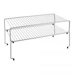 Set 2 rafturi adițional pentru dulap Metaltex