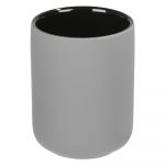 Suport din ceramică pentru periuțe de dinți Wenko Avellino, gri