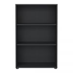 Bibliotecă gri antracit 80x124 cm Sign – Tvilum