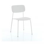 Scaune de dining albe 2 buc. Primary - Tomasucci