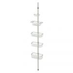 Organizator metalic cu înălțime reglabilă iDesign Forma, 152 - 274 cm