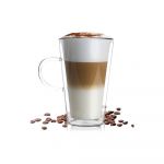 Cană cu perete dublu Vialli Design Amo Latte, 320 ml
