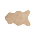 Blană artificială Tiseco Home Studio Rabbit, 60 x 90 cm, maro fistic