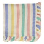 Șervețele 4 buc. din in Multi Stripe – Meri Meri