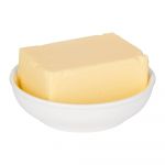 Bol din porțelan alb Mikasa Ridget Butter Dish