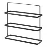 Suport lat pentru pantofi Yamazaki Tower Shoe Rack, negru