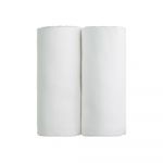 Set 2 prosoape din bumbac T-TOMI Tetra, 90 x 100 cm, alb