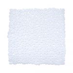 Covor baie anti-alunecare Wenko Paradise, 54 x 54 cm, alb