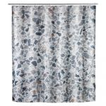 Perdea de baie lavabilă Wenko Terrazzo, 180 x 200 cm