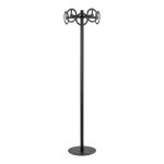 Cuier negru din metal Circle – Spinder Design
