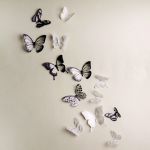 Set 18 autocolante 3D Ambiance Butterflies Chic