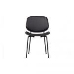 Scaune de dining negre 2 buc. Close In – BePureHome