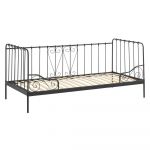 Pat pentru copii 90x200 cm negru Alice - Vipack