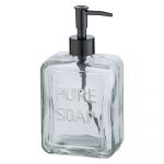 Dozator din sticlă pentru săpun Wenko Pure Soap
