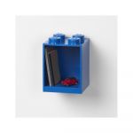 Raft de perete pentru copii LEGO® Brick 4, albastru