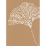 Poster 29x41 cm Gingko – Veronika Boulová