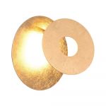 Aplică de perete aurie LED Leano – Trio