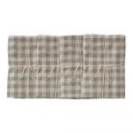 Set 4 șervețele textile Really Nice Things Grey Vichy, 43 x 43 cm