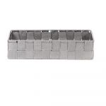 Organizator pentru baie Compactor Stan, 30 x 12 cm, gri
