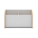 Bibliotecă de copii albă 70x42 cm Esteban – Marckeric