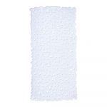 Covor baie anti-alunecare Wenko Paradise, 71 x 36 cm, alb