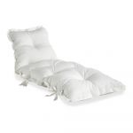 Futon variabil adecvat pentru exterior Karup Design OUT™ Sit&Sleep White, alb