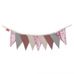Ghirlandă pentru copii Pink and Grey – Moi Mili