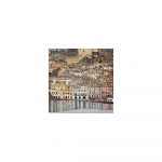 Reproducere pe pânză după Gustav Klimt - Malcesine on Lake Garda, 60 x 60 cm