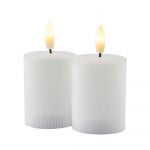 Decorațiuni luminoase albe 2 buc. Smilla – Sirius