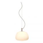 Lustră crem cu abajur din sticlă ø 25 cm Sapporo – it's about RoMi
