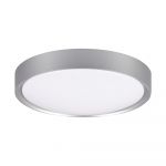 Plafonieră argintie LED ø 33 cm Clarimo – Trio