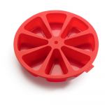 Formă despărțitoare din silicon pentru tort Lékué, ⌀ 26,5 cm, roșu