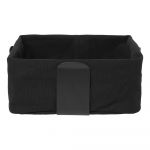 Coș textil pentru pâine Blomus Bread, 26 x 26 cm, negru